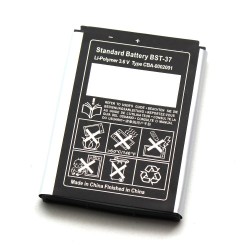 BATERIA SONY ERICSSON BST-37 BULK LI-POLYMER 3.7V 900MAH BATERIA SONY ERICSSON BST-37 BULK LI-POLYMER 3.7V 900MAH
